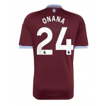 Billige Fotballdrakt Aston Villa Amadou Onana #24 Replika Hjemmedrakt 2026-27 Kortermet